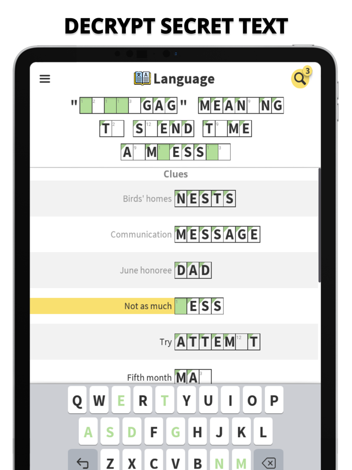 DECODiT - Decrypt Crossword