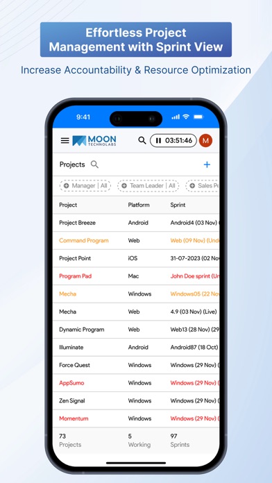 Moon HRM: HR & Employee Portal Screenshot