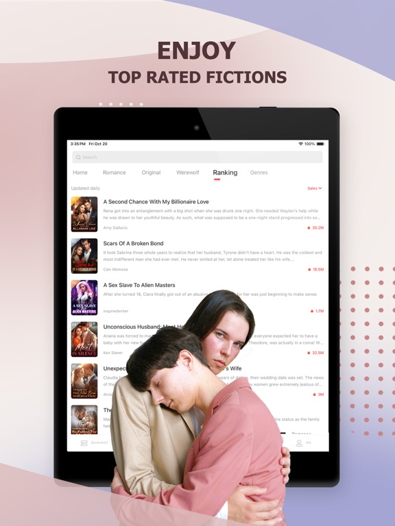 Screenshot #5 pour ReadNow: Romance Books Library