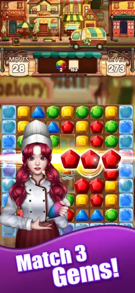 Game screenshot Magic Bakery: Fun Match 3 Game mod apk
