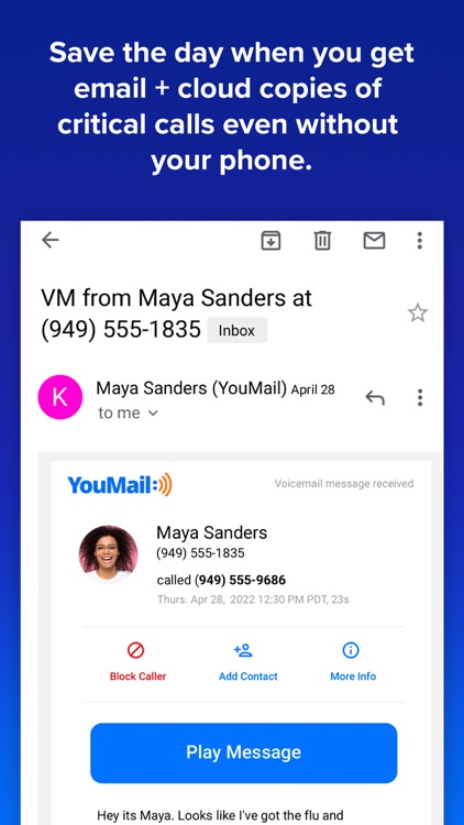 YouMail Voicemail & Spam Block screenshot-6