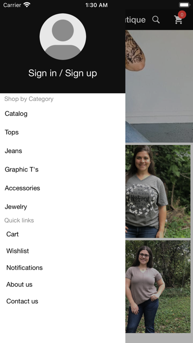 Screenshot #2 pour Sadie's Clothing Boutique