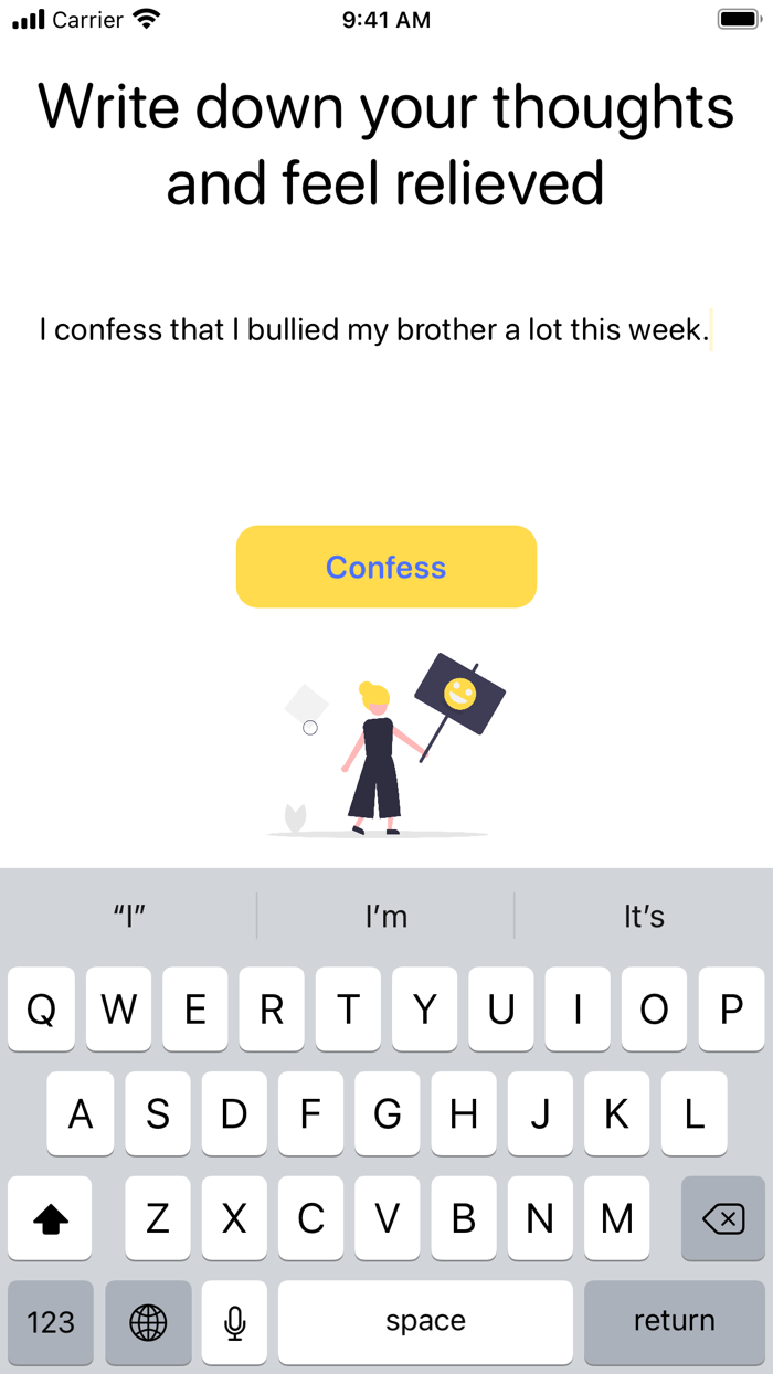ConfessBox - Free up your mind