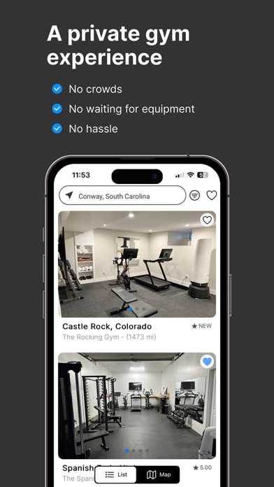 Gymshare Screenshot