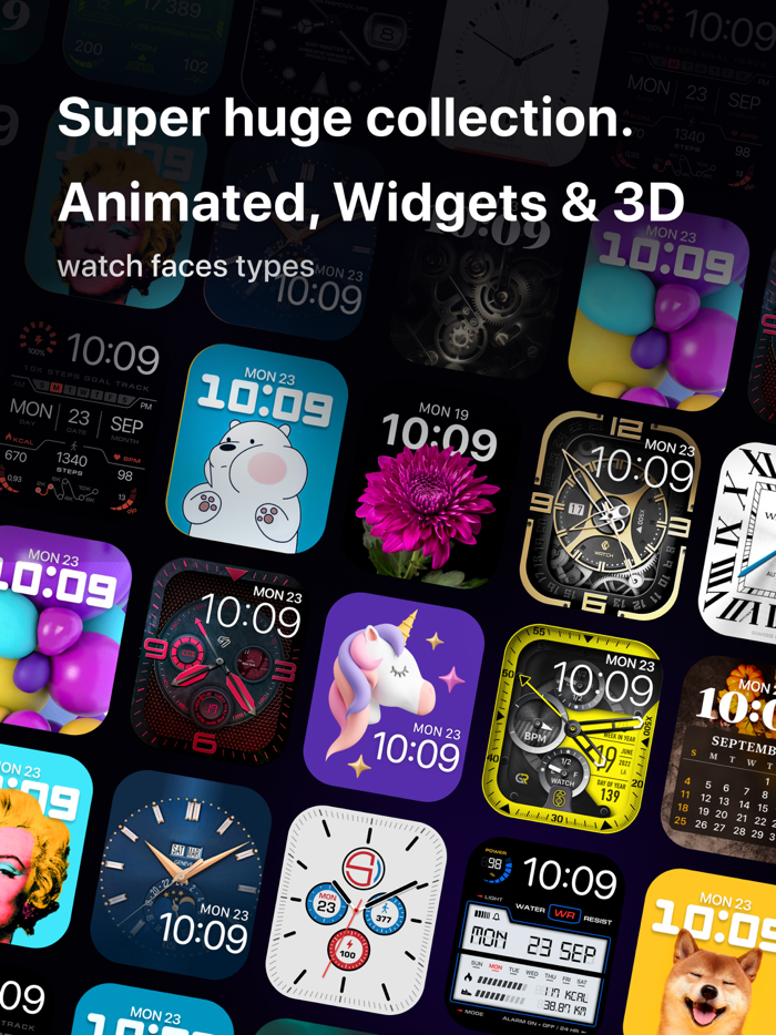 Watch Faces for iWatch Gallery