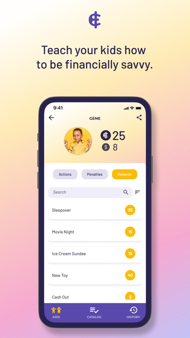 Earnee - Digital Reward Chart Screenshot