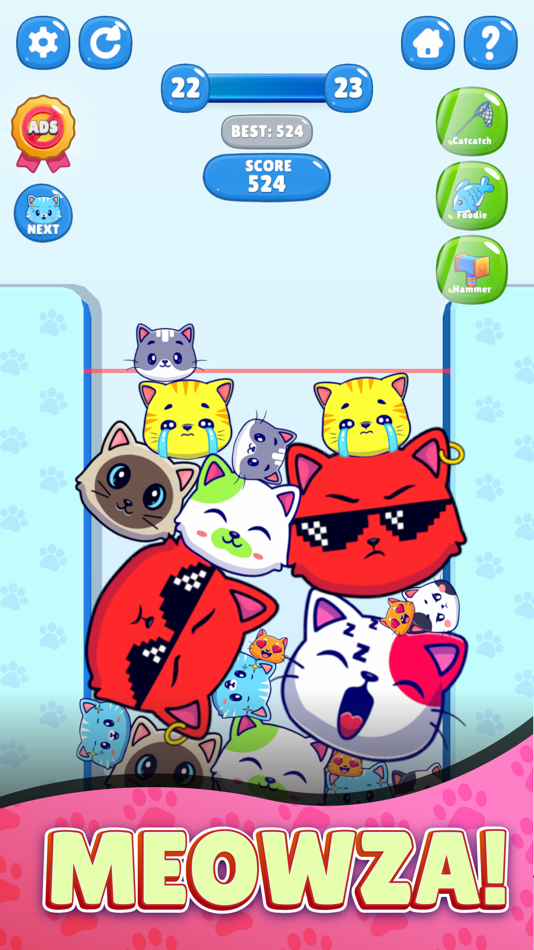 #5. Jello Cats (iOS) 由: VOYAGER OYUN YAZILIM SANAYİ TİCARET ANONİM ŞİRKETİ