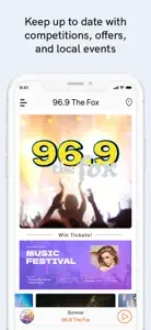 96.9 The Fox screenshot #3 for iPhone