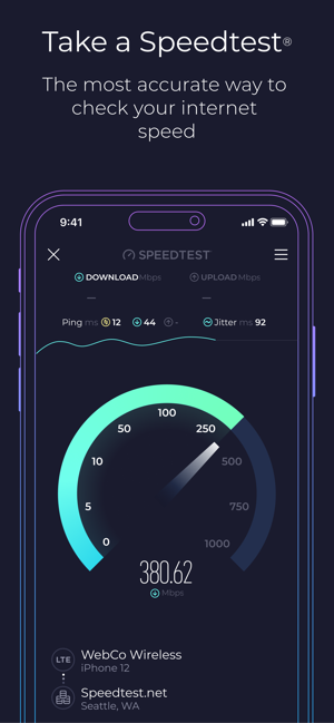 ‎Speedtest by Ookla Screenshot