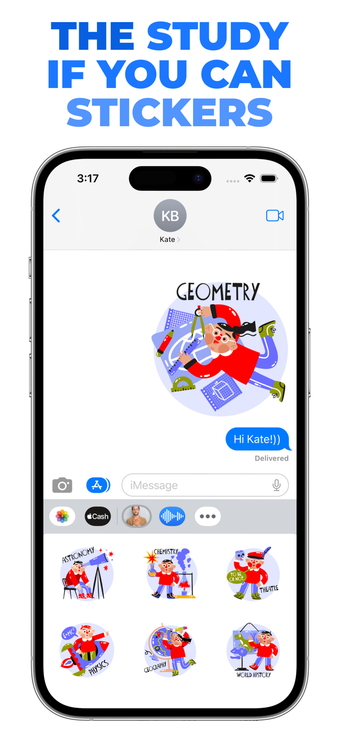 The Study If You Can stickers