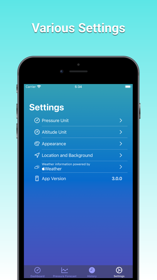 #5. Torr: Barometer, Altimeter App (iOS) 由: Wataru Namiki
