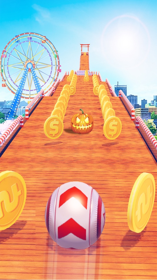 #6. Crazy Balance Rolling Ball 3D (iOS) 由: Goher Javed