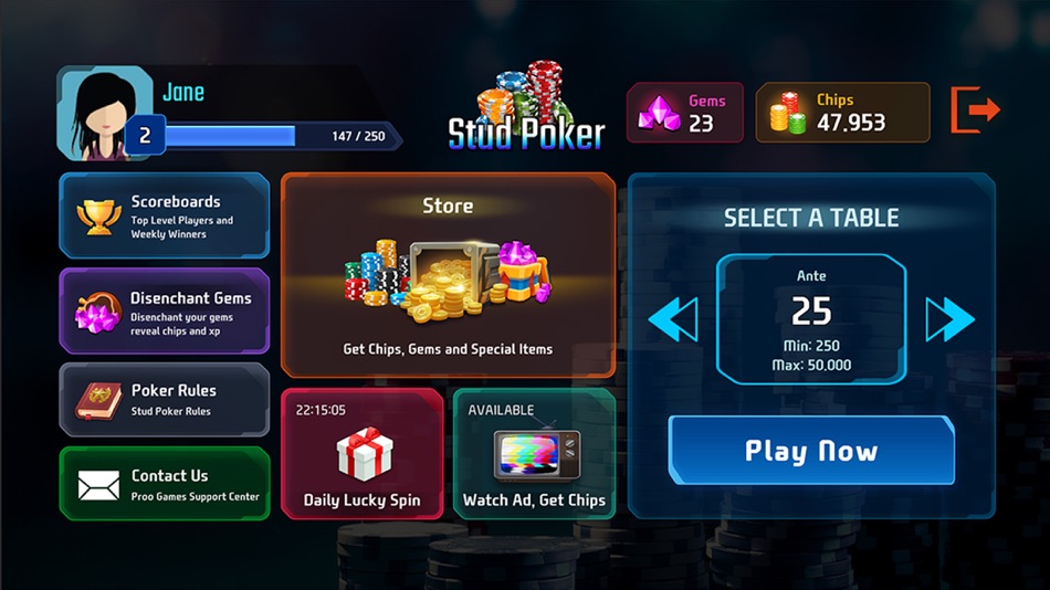 Stud Poker Online - 1.35 - (iOS)