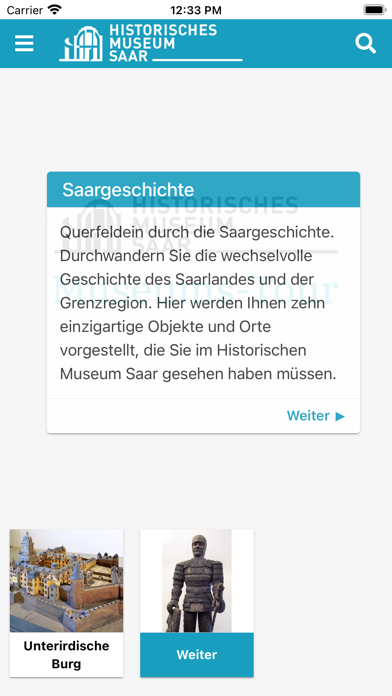 Historisches Museum Saar Screenshot