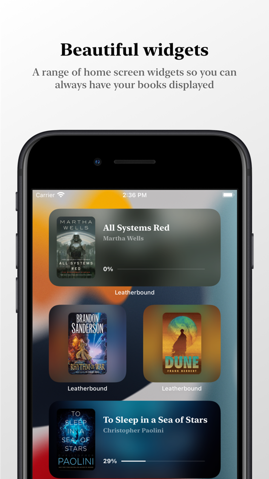 #7. Leatherbound: Reading Tracker (iOS) 由: Sam Davis