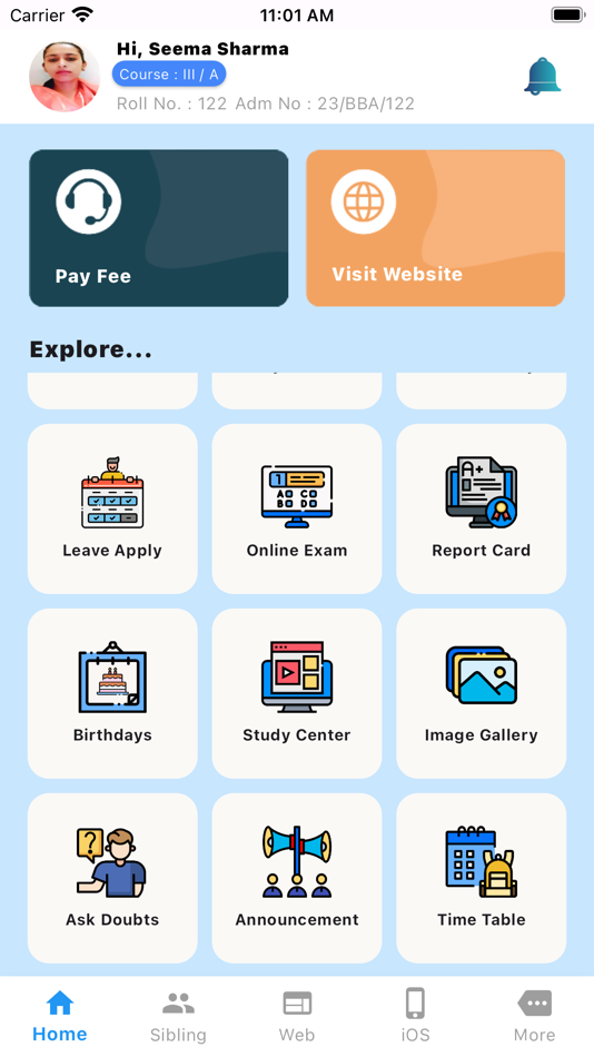 #2. Student's Application (iOS) Podle: ptc circle