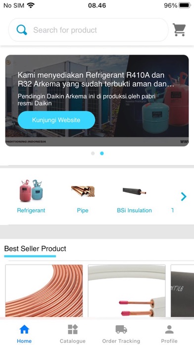 Daikin Accessories Mobile Screenshot