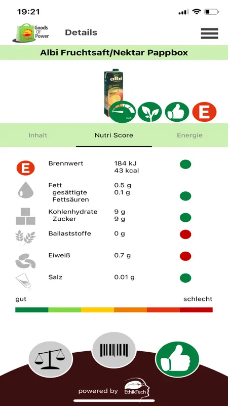 GoodsOfPower - CO2 Checker screenshot 4 of 10