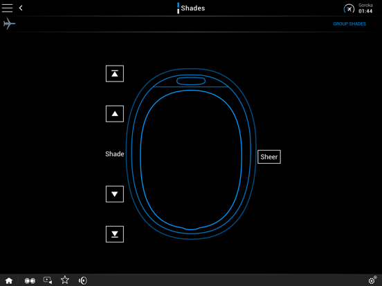 FalconCabin by Collins iPad screenshot 4 - Travel app