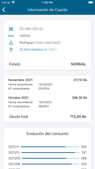 Elfec Móvil Screenshot