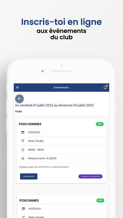 Tennis Padel Luminy Screenshot