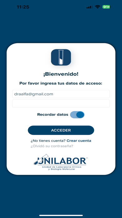 UNILABOR® Screenshot