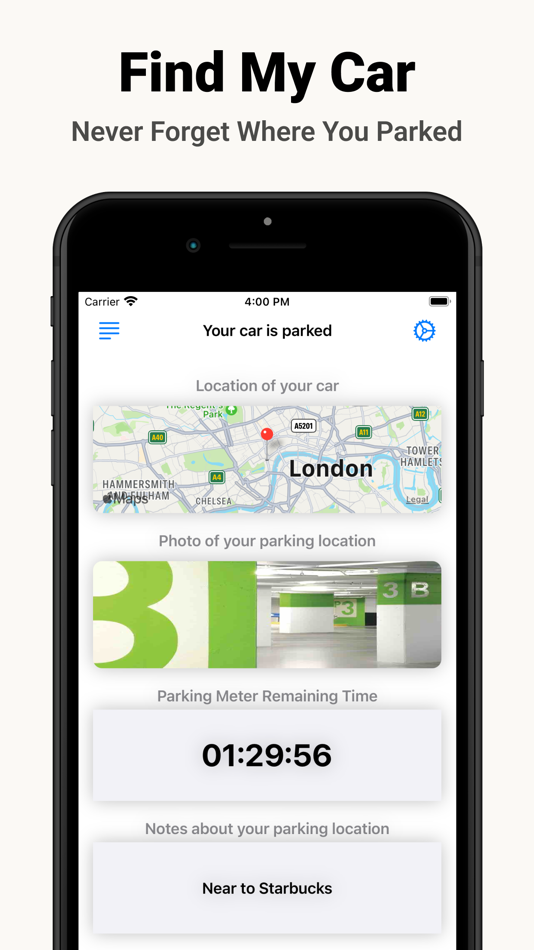 Find My Car: Parking Location - 1.4.3 - (iOS)