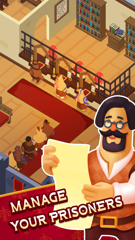 #2. Idle Medieval Prison Tycoon (iOS) By: WAZZAPPS GLOBAL LIMITED