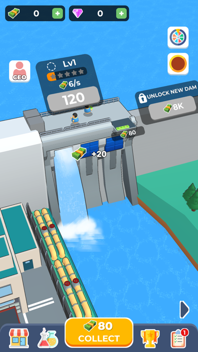 Screenshot #1 pour Dam Builder 3D