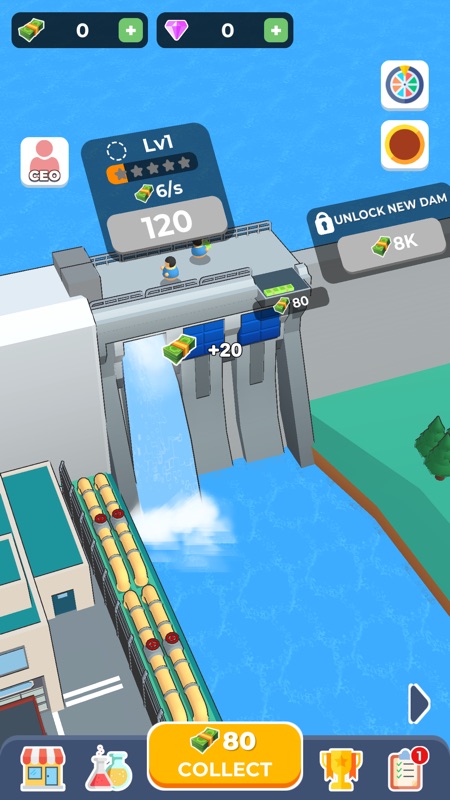 Dam Builder 3D screenshot 1