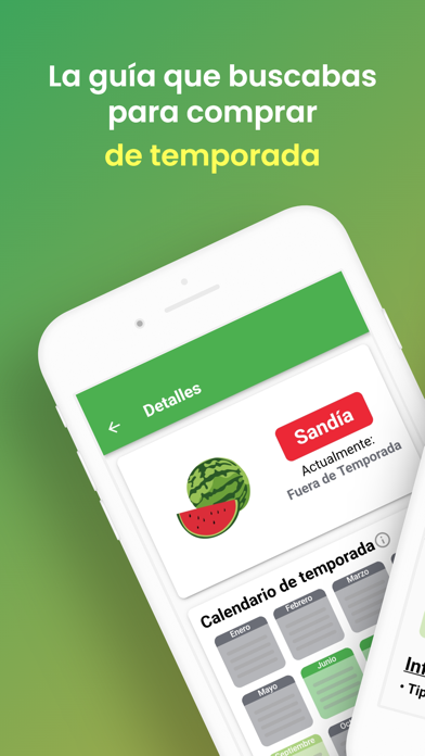 TemporadApp - Fruta y Verdura Screenshot