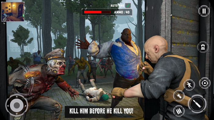 Zombie Hunter Shooting Game 3D