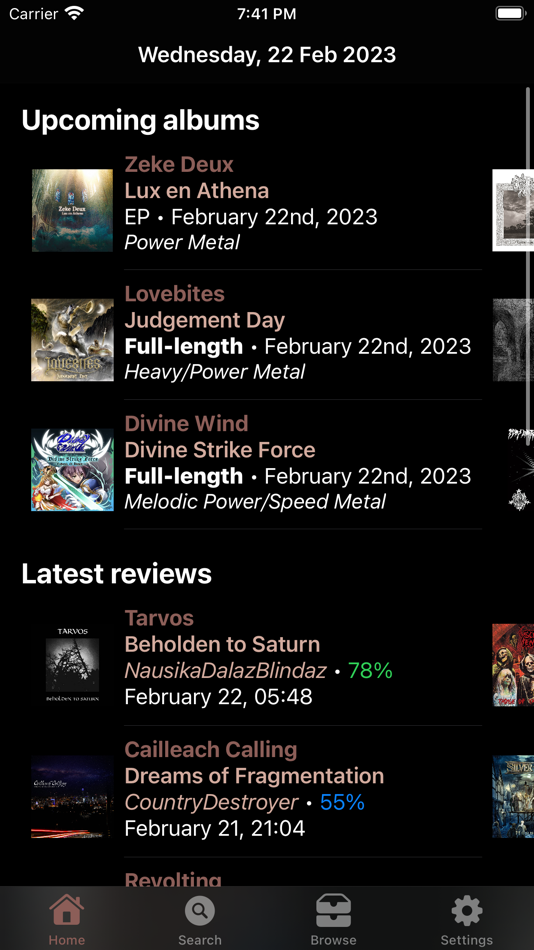 #1. Metal Archives (iOS) 由: Thanh-Nhon Nguyen