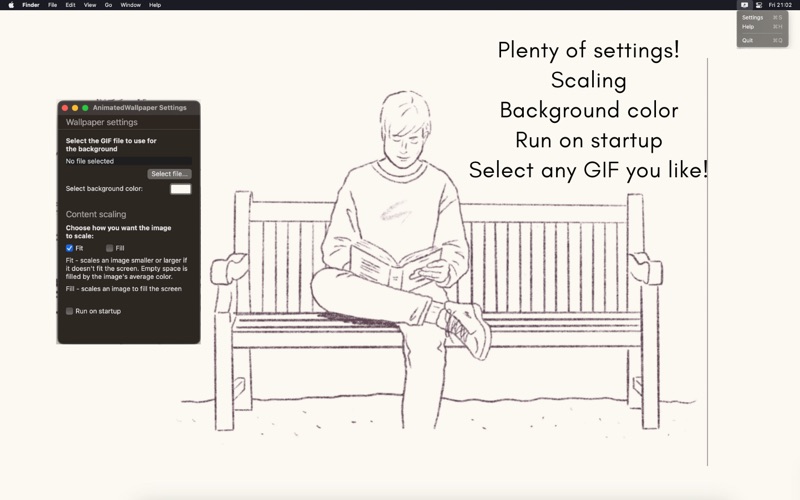 AnimatedWallpaper screenshot 2