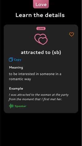 Game screenshot English Love Idioms apk