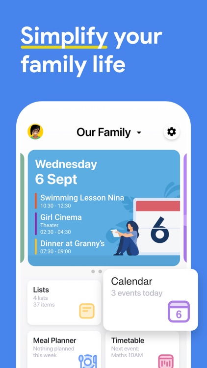 FamilyWall: Family Organizer screenshot-0