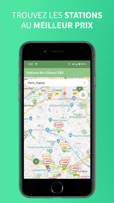 Screenshot #1 pour Ethanol E85 Stations