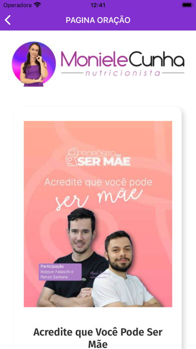 Ser Mãe Screenshot
