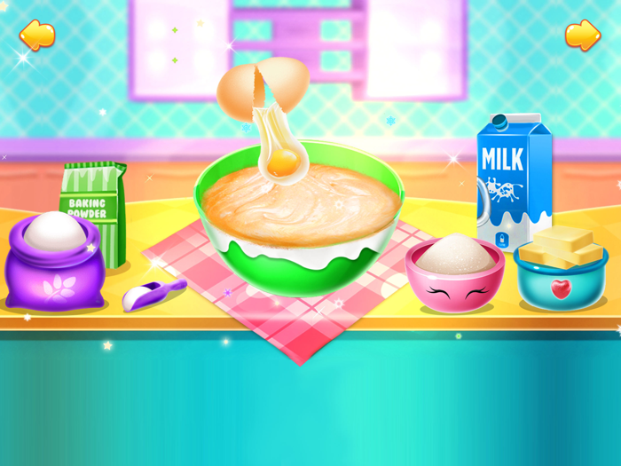 Unicorn Cake Game Baking Sweet