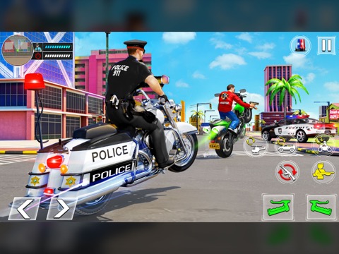 US Police Bike Crime Gangsterのおすすめ画像7