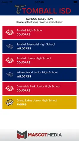 Game screenshot Tomball ISD Athletics apk