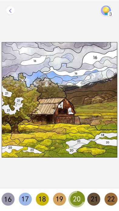Daily Coloring by Number Screenshot