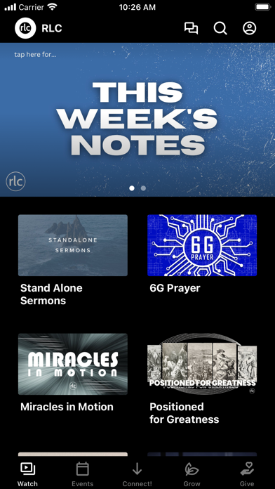 Real Life Church Millbrook Screenshot