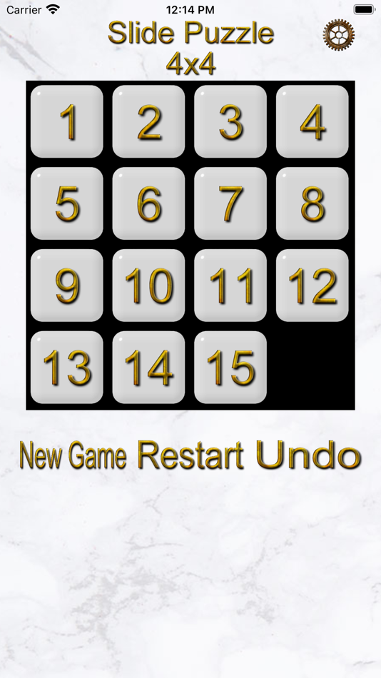 #5. Mystic Square Puzzle Game (iOS) 由: Gary Wall