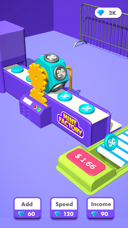 #1. Mint Factory - Idle Money Game (iOS) Podle: MOONEE PUBLISHING LTD