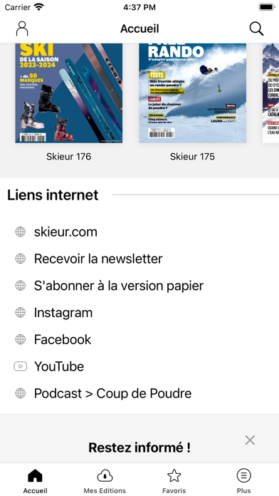 Screenshot #2 pour Skieur Mag