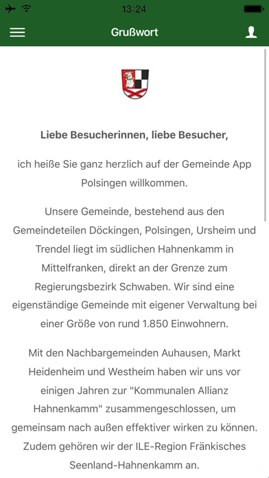 Gemeinde Polsingen Screenshot