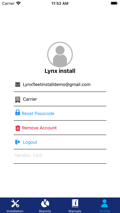 LYNX Fleet Install Screenshot