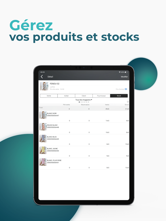 Screenshot #4 pour MC Gérant - Gestion de stock