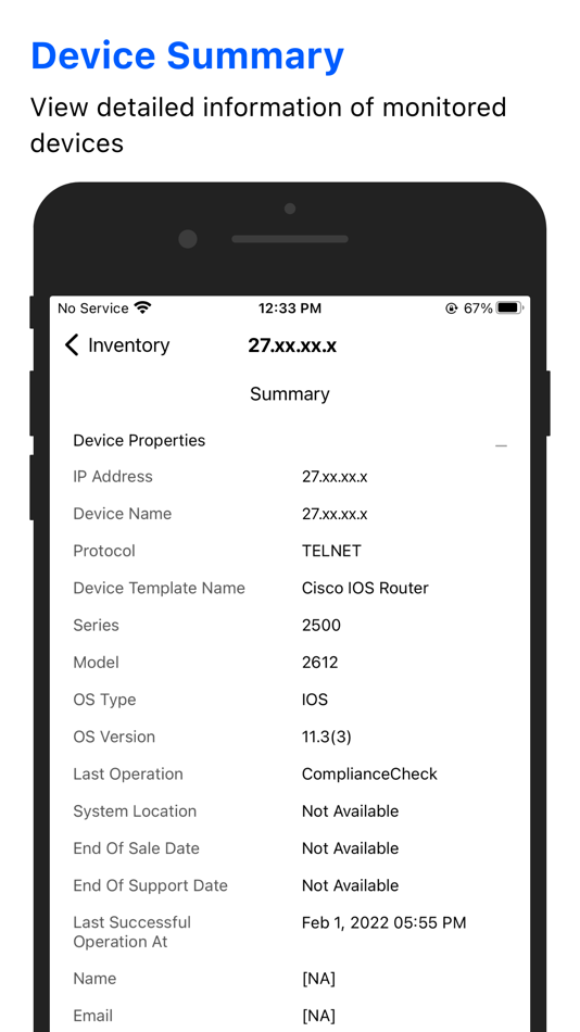 #6. Network Configuration Manager (iOS) Podle: Zoho Corporation
